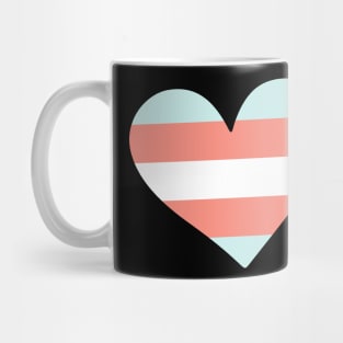 Trans Heart Mug